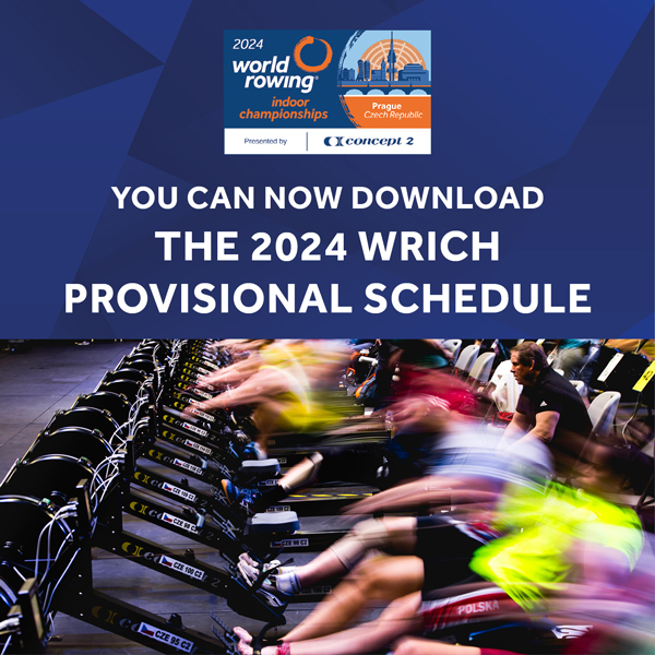 You can now download the 2024 WRICH Provisional Schedule